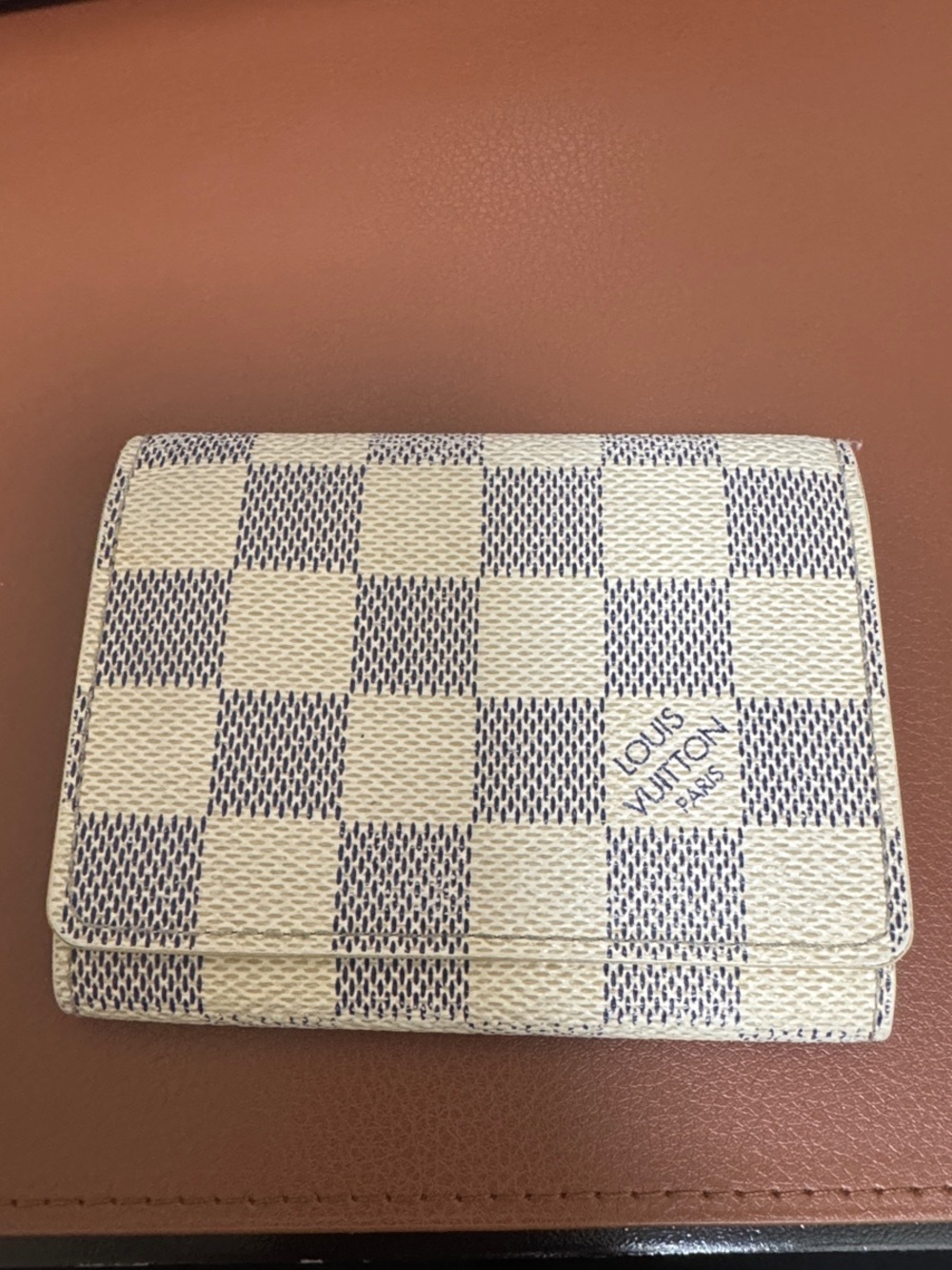 Louis Vuitton Damier Azur Card Holder
